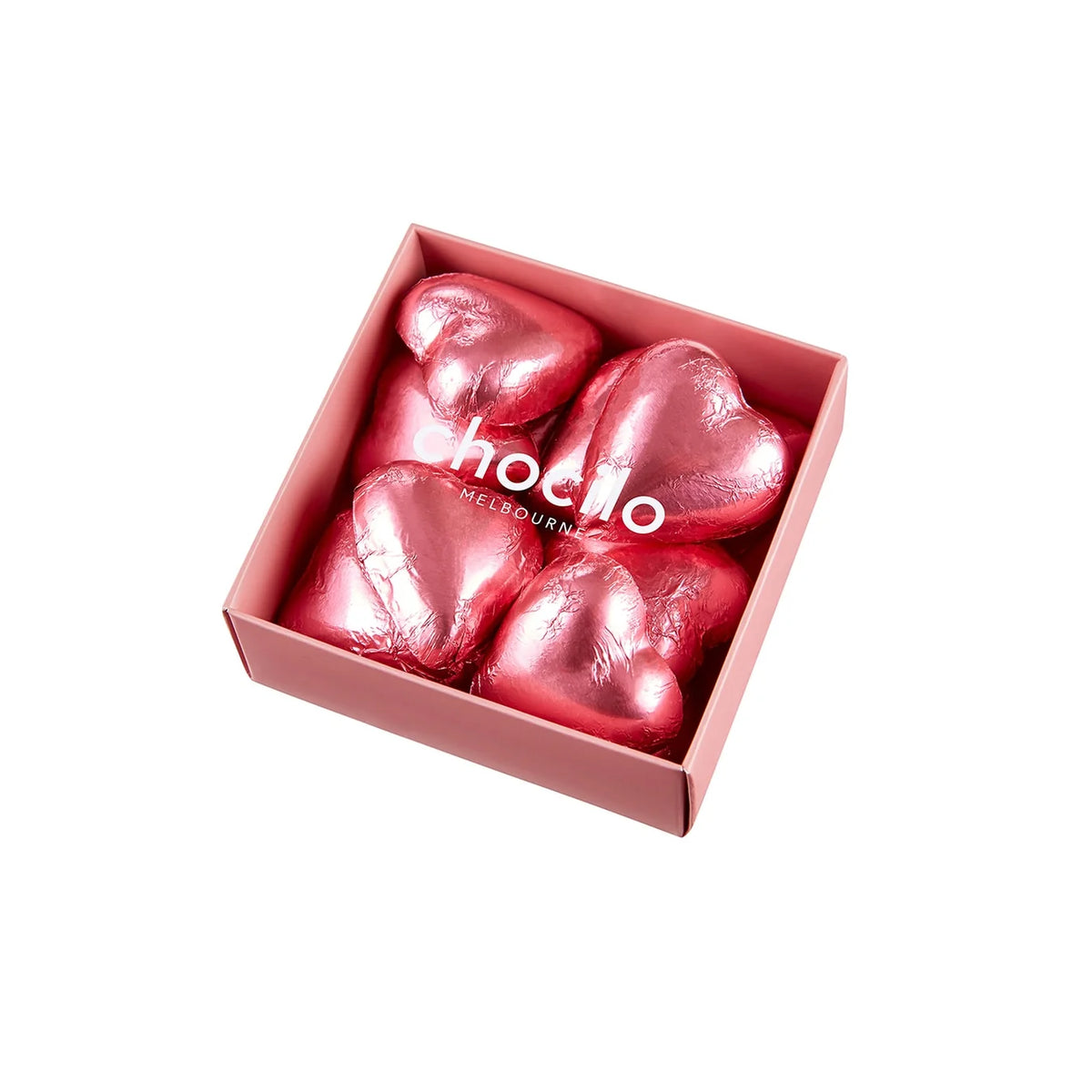 10 Pack Hearts Milk Chocolate