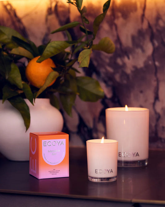 Ecoya Mandarin Gin Mini Candle