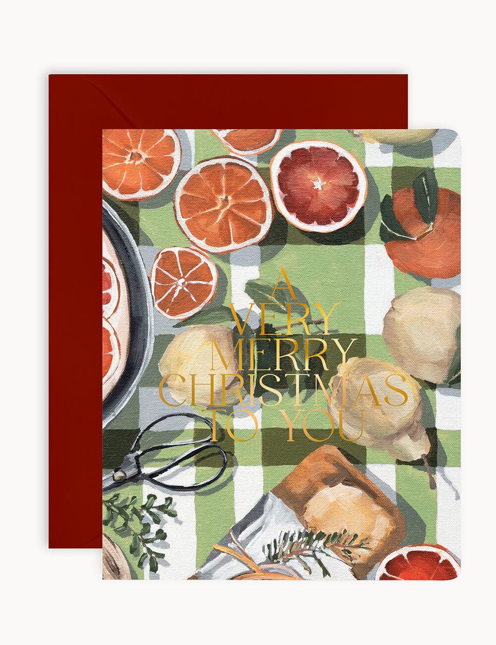 "A Very Merry Christmas to You" Christmas Card