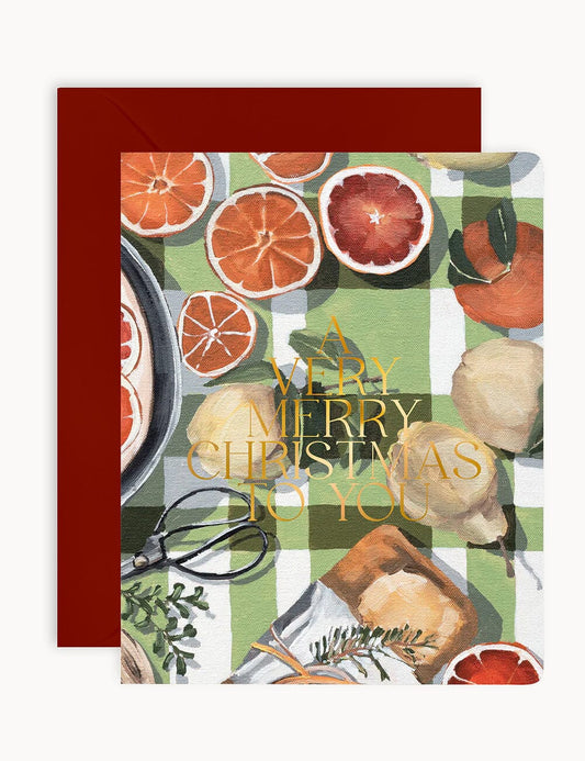 "A Very Merry Christmas to You" Christmas Card