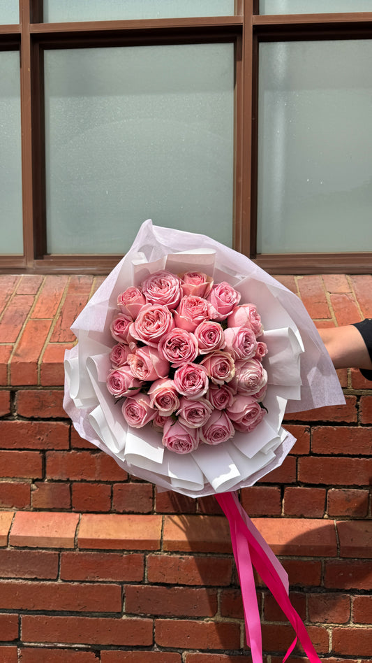 Pink Rose En Masse - Valentines Day