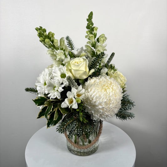 Season's Greetings Jar