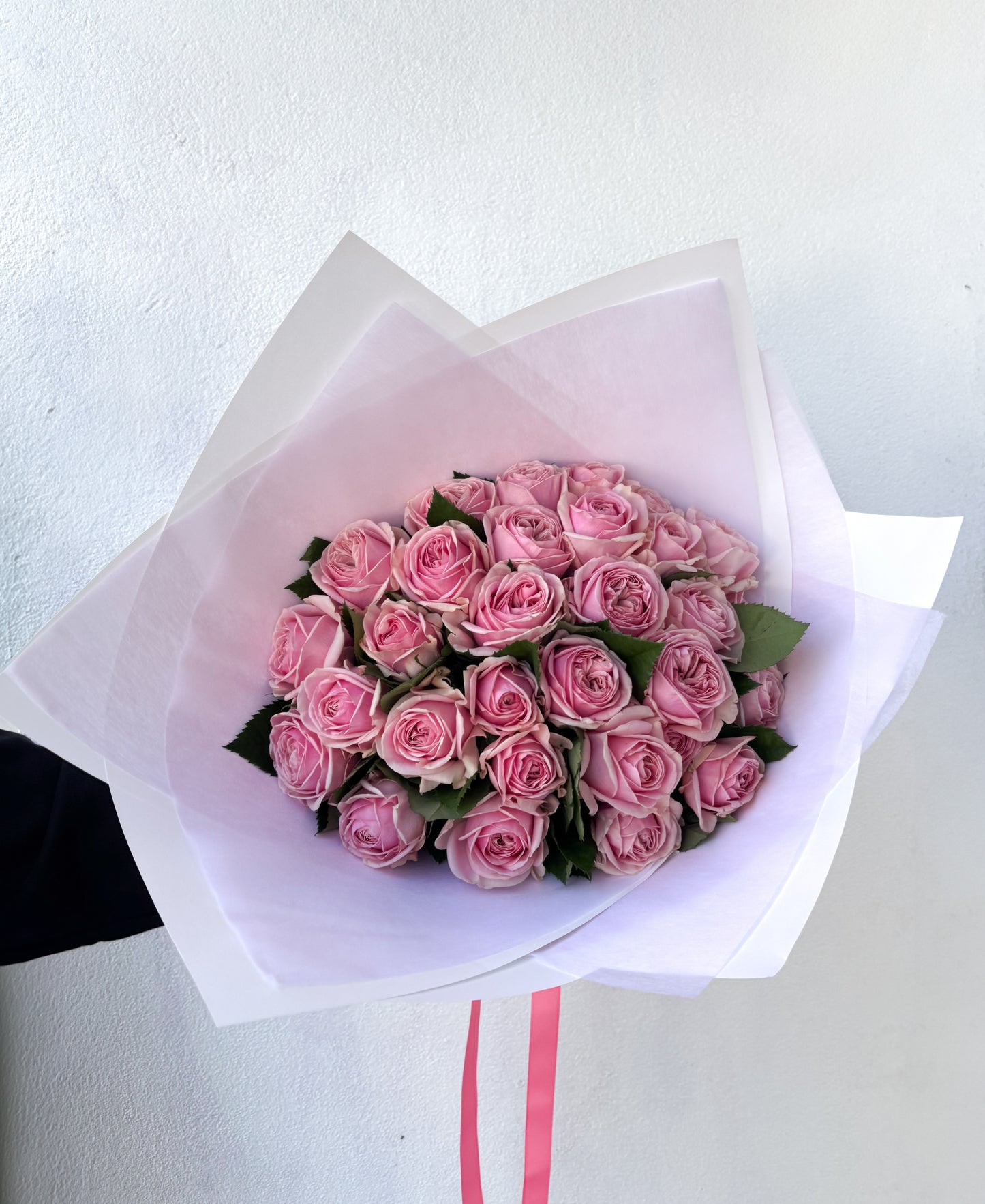 Pink Roses En Masse